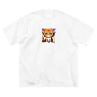 Zeeeebraのにゃんピー ビッグシルエットTシャツ