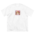 はまみるのキュンキュンする猫 ビッグシルエットTシャツ