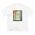 Fumi_noconocoのLook out the window ビッグシルエットTシャツ