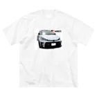 GRヤリスプリントグッズのTOYOTA 　GRヤリスのプリントグッズ Big T-Shirt