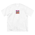 たてっぴのショップの思い出の世界へタイムトラベル！ Big T-Shirt