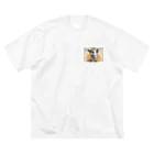 roboaniのロボット×キリン　２ Big T-Shirt