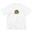 ファニーアニマルのファミーアニマル.02 ビッグシルエットTシャツ