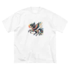 FUMYの雅彩ペガサス - Gasa Pegasus Big T-Shirt