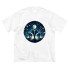 FUMYのNight  Elephant Symphonic Big T-Shirt