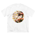 manyou-lab_Ukiyo-eの浮世絵 美人画 Ukiyoe beauty painting [UB-NIJI06-SR001-0004] Big T-Shirt