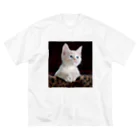 可愛い動物の猫 Big T-Shirt