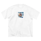 Niina24の白猫探偵の冬休み Big T-Shirt