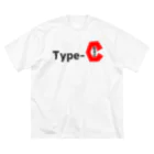 鯉男子 ❙カープ戦同時視聴生配信⚾のタイプC ビッグシルエットTシャツ