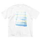 HANArtistの「KAZE」若きアーティストHANA作 ビッグシルエットTシャツ