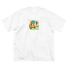 yumiceのice meets オリガミカメ Big T-Shirt