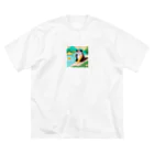 yumiceのice meets オリガミカワウソ Big T-Shirt