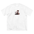 taka-kamikazeの赤ちゃんカウボーイ ビッグシルエットTシャツ