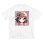 mikukiのかわいい女の子 Big T-Shirt