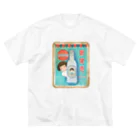 satoharuのよゐこ印天然炭酸水　ホーロー看板風 Big T-Shirt