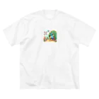 J-Peacockのイメージディスクリプション Big T-Shirt