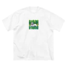 barisukaの水浴びをするブルドッグ Big T-Shirt