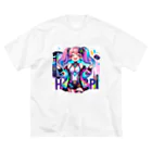 iSysのゲーミング少女ピーシースリー Big T-Shirt