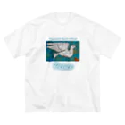 Earth-HarmonyのPeace　平和の鳩 ビッグシルエットTシャツ