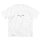 あにまるマスクのシンプルでかわいい猫の顔01 Big T-Shirt