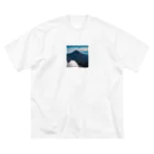 metametamonnのグアテマラのチチカステナンゴ火山 ビッグシルエットTシャツ