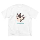 tamazonのふれんちぶる【SABOTEN-Kawaii】 ビッグシルエットTシャツ