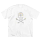 ファンシーTシャツ屋のスワロ風スカル Big T-Shirt