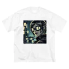 kangekiのサイバーパンクガールNo.33 Big T-Shirt