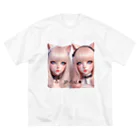 ca2432oebのJP-GAL-CAT03 ビッグシルエットTシャツ