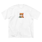 GRAPHLABOのオアズケコネコ ビッグシルエットTシャツ