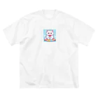 Tomo-Shopのゆるかわキャット ビッグシルエットTシャツ