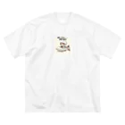 競艇　ボートレース場で身につけたいショップの先まいくん（ボートレース、競艇） ビッグシルエットTシャツ