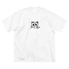 CODYの訝しげな顔の猫 ビッグシルエットTシャツ