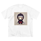 d-design-labのかわいい忍者のイラストグッズ Big T-Shirt