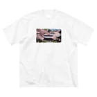 kagaku-100のJAPAN SAKURA Big T-Shirt