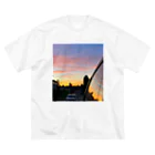 Team-MK1のStreet - Sunset ビッグシルエットTシャツ