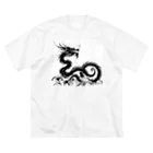 龍と仲間達の夢想広場‼️の🐉«龍グッズ»🐉 ビッグシルエットTシャツ