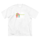 yurufemのSisterhood  ビッグシルエットTシャツ