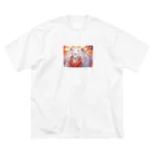 madatubomiのハンサムライオン🦁 ビッグシルエットTシャツ