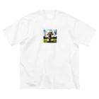 chibita08のグラサンプードル Big T-Shirt