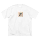 ryu_1137のカフェ・パステル ビッグシルエットTシャツ