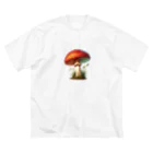 mushupのアマニタ・ムスカリア Big T-Shirt