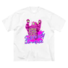 GOOD VIBES CATSの言いたいことがあるやつだけが生き残る ビッグシルエットTシャツ