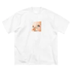 bigbamboofamilyの bigbamboofamily ビッグシルエットTシャツ