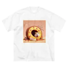 NaROOMのバウムクーヘンの穴 🐹 ビッグシルエットTシャツ