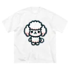 わんわんわんの可愛すぎるトイプーさん Big T-Shirt