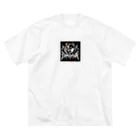 虎柴ショップの虎柴オリジナルグッズ ビッグシルエットTシャツ