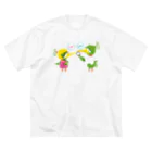 Murai's Worldのミドリ_DARU2 ビッグシルエットTシャツ