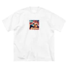 runbitの乾杯している馬たち Big T-Shirt