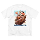 AQUAMETAVERSEの勇気と喜びの航海 Marsa 106 Big T-Shirt